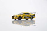 Nissan R34 Skyline GT-R (R34) MOONEYES Yellow with LED ※不包括MOTN LED底座 ※不設寄送《26年9月預定》 行版 全數$195 / ※不設寄送 / 26年8月17日