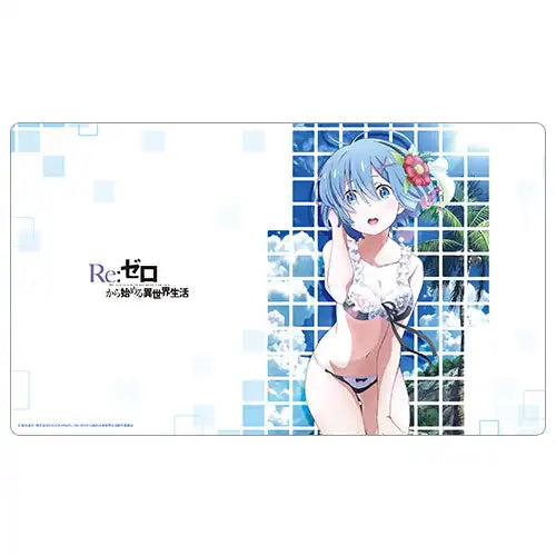 【再販】Re:ゼロから始める異世界生活 ラバーマット レム/水着(橡膠枱墊)※不設寄送《23年5月預定》 4580656096047-1