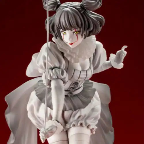 IT/イット それが見えたら、終わり。 HORROR美少女 ペニーワイズ(2017) モノクロームVer.《23年11月預定》 4934054054336