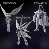 ゼノギアス ストラクチャーアーツ 1/144スケール プラスティック モデルキット シリーズ Vol.2(一盒三種機體)※不設寄送《23年12月預定》 4988601371971