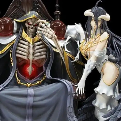 【限定販売】『オーバーロード』アインズ・ウール・ゴウン＆アルベド 1/4スケールスタチュー《22年3月預定》 4935228418824