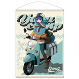 ゆるキャン△ 志摩リン 描き下ろしB2タペストリー(掛布)※不設寄送《22年10月預定》 4549970244305