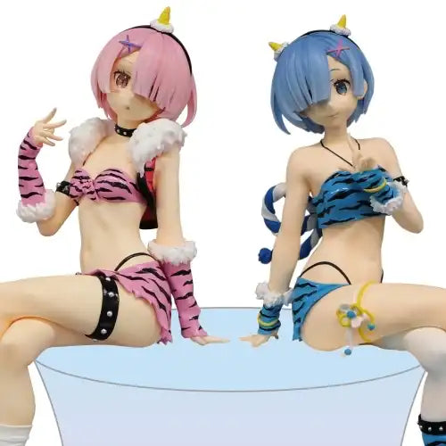 Re:ゼロから始める異世界生活 ぬーどるストッパーフィギュア -デーモンコスチューム・レム&ラム-※不設寄送《22年1月預定》 4589584959141