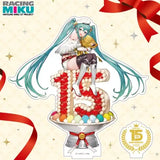 初音ミク レーシングミク 2023 15th Anniversary Ver. アクリルスタンド(亞加力立牌)※不設寄送《23年10月預定》 4582660566615