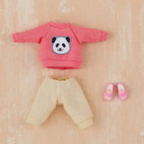 ねんどろいどどーる おようふくセット リラックススウェット(ピンク)(此商品不包含黏土人本體)※不設寄送《23年10月預定》 4580590173651