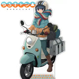 ゆるキャン△ 志摩リンとスクーター アクリルスタンド(大)(亞加力立牌)※不設寄送《23年5月預定》 4549970302746