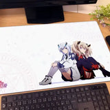 【再販】魔王学院の不適合者 ラバーマット ミーシャ&サーシャ(橡膠枱墊)※不設寄送《23年5月預定》 4580656106876