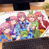 【再販】五等分の花嫁 ラバーマット 浴衣(橡膠枱墊)※不設寄送《22年10月預定》 4580656094807-1