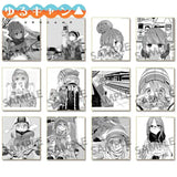 【再販】ゆるキャン△ トレーディングミニ色紙 原作版 Vol.2(色紙)(原盒12個入)※不設寄送《23年1月預定》 4589691200044-1