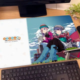 【再販】ゆるキャン△ SEASON2 ラバーマット 各務原なでしこ&志摩リン(橡膠枱墊)※不設寄送《22年11月預定》 4580656109778-1