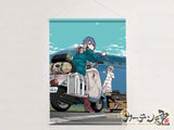 【再販】ゆるキャン△ SEASON2 B2タペストリー 各務原なでしこ&志摩リン(掛布)※不設寄送《22年11月預定》 4580656109785-1