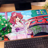 まちカドまぞく 2丁目 描き下ろしラバーマット 吉田優子/晴れ着(橡膠枱墊)※不設寄送《23年4月預定》 4582651483655