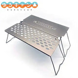 ゆるキャン△ チタン製折り畳みローテーブル※不設寄送《22年11月預定》 4589565813837