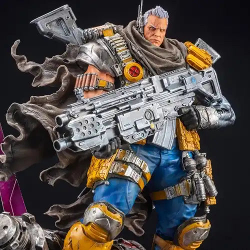 MARVEL UNIVERSE ケーブル FINE ART STATUE シグネチャーシリーズ Feat. Kucharek Brothers《22年9月預定》 4934054035953