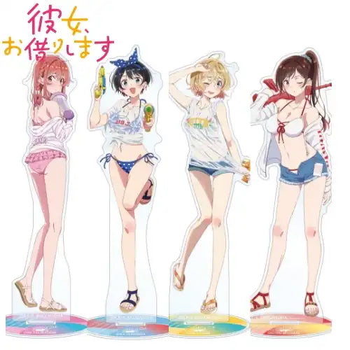 彼女、お借りします 描き下ろしイラスト ビーチデートVer. BIGアクリルスタンド(亞加力立牌)※請選擇款式 ※不設寄送《21年12月預定》 4573559416890