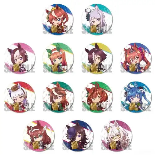 【再販】トレーディング缶バッジ ウマ娘 プリティーダービー Season 2 ぎゅぎゅっと(襟章)(原盒13個入)※不設寄送《21年11月預定》 4522776554762