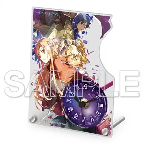 劇場版 ソードアート・オンライン -プログレッシブ- アクリルクロック 2(座枱時鐘)※不設寄送《23年2月預定》 4942330172254