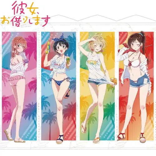 彼女、お借りします 描き下ろしイラスト ビーチデートVer. 等身大タペストリー(掛布)※請選擇款式 ※不設寄送《21年12月預定》 4573559417590