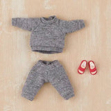 ねんどろいどどーる おようふくセット リラックススウェット(グレー)(此商品不包含黏土人本體)※不設寄送《23年10月預定》 4580590173644