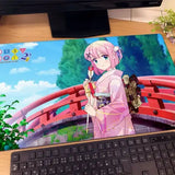 まちカドまぞく 2丁目 描き下ろしラバーマット 千代田桃/晴れ着(橡膠枱墊)※不設寄送《23年4月預定》 4582651483662