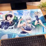 【再販】魔王学院の不適合者 ラバーマット ミーシャ&サーシャ&エレオノール(橡膠枱墊)※不設寄送《23年5月預定》 4580656106883