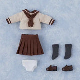 ねんどろいどどーる おようふくセット セーラー服 長袖(ベージュ)(此商品不包含黏土人本體)※不設寄送《23年8月預定》 4580590173781