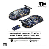 Lamborghini Huracan GT3 EVO2 GTWCA Indonesia 2026 ※不設寄送《26年12月預定》 行版 全數$135 / ※不設寄送 / 26年8月31日