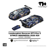 Lamborghini Huracan GT3 EVO2 GTWCA Indonesia 2026 ※不設寄送《26年12月預定》 行版 全數$135 / ※不設寄送 / 26年8月31日