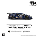 Lamborghini Huracan GT3 EVO2 GTWCA Indonesia 2026 ※不設寄送《26年12月預定》 行版 全數$135 / ※不設寄送 / 26年8月31日