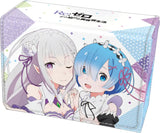 合皮製デッキケースW Re:ゼロから始める異世界生活 エミリア&レム リバイバル(卡盒)※不設寄送《25年5月預定》 4510417653301