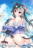 【18+】メガストア表紙 B2タペストリー C 白もち桜 メガストア9月号表紙(掛布)※不設寄送《23年12月預定》 4514292005262