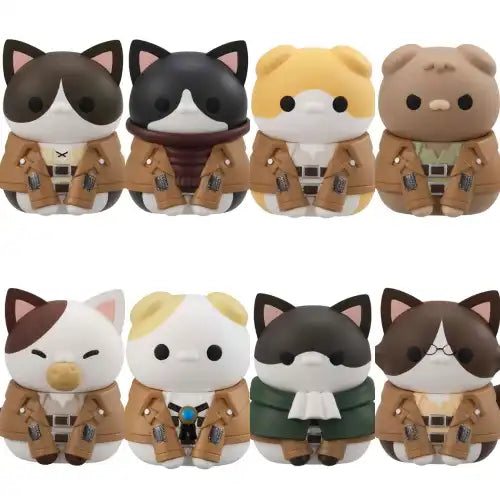 【再販】MEGA CAT PROJECT 進撃の巨人 進撃のニャンコ 調査兵団集合だニャン!(原盒8個入)※不設寄送《24年6月預定》 4535123838880