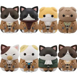 【再販】MEGA CAT PROJECT 進撃の巨人 進撃のニャンコ 調査兵団集合だニャン!(原盒8個入)※不設寄送《24年6月預定》 4535123838880