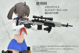 LittleArmory LA-OP22 メガミデバイス用銃の持ち手(ブラック)(此商品只包含手型部份)※不設寄送《25年9月預定》 4543736334811
