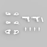 LittleArmory LA-OP23 メガミデバイス用銃の持ち手2(ホワイト)※不設寄送《26年8月預定》 日版 全數$115 / ※不設寄送 / 26年4月27日