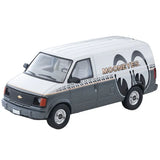 LV-N344c Chevrolet Astro Van (MOONEYES) White/Gray ※不設寄送《26年12月預定》 日版 全數$296 / ※不設寄送 / 26年7月27日