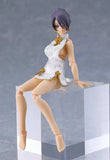 figma Styles figma 女性body(ミカ) with ミニスカートチャイナワンピコーデ(ホワイト)《24年6月預定》 4545784069134