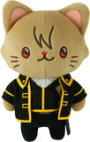 【再販】銀魂 withCAT アイマスク付きぬいぐるみキーホルダー 沖田総悟※不設寄送《22年12月預定》 4549743495262