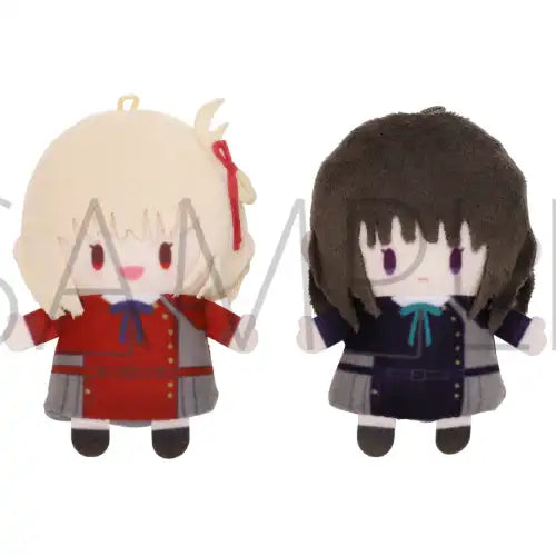リコリス・リコイル フィンガーマスコット・PUPPELA(パペラ)セット(ぬいぐるみ) 錦木千束&井ノ上たきな(DA制服・長袖Ver.)(毛公仔)※不設寄送《24年5月預定》 4549743820361