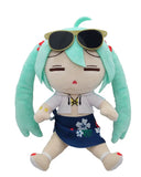 初音ミクシリーズ だるぐるみ(ぬいぐるみ) 初音ミク サマーVer. サングラス付き(毛公仔)※不設寄送《24年2月預定》 4549743938196