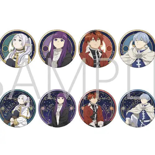 葬送のフリーレン キャラバッジコレクション(襟章)(全套8個入)※不設寄送《24年4月預定》 4549743945811