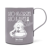 ノーゲーム・ノーライフ 白とひと息 二層ステンレスマグカップ(塗装)※不設寄送《24年8月預定》 4549970366298