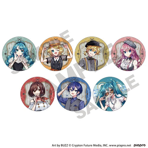 初音ミク トレーディンググリッター缶バッジ レトロ☆神戸2025(襟章)(全套7個入)※不設寄送《25年11月預定》 日版 全數$238 / ※不設寄送 / 25年9月15日