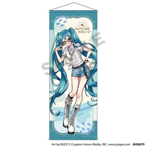 初音ミク 等身大タペストリー 初音ミク マリン☆神戸2025(掛布)※不設寄送《25年11月預定》 日版 全數$798 / ※不設寄送 / 25年9月15日