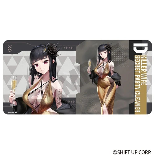 勝利の女神:NIKKE ゲーミングマウスパッド D:キラーワイフ(滑鼠墊)※不設寄送《25年9月預定》 日版 全數$398 / ※不設寄送 / 25年6月16日