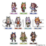 ウマ娘 プリティーダービー ミニアクリルスタンドコレクション 熱血ハチャメチャ大感謝祭!(亞加力立牌)(全套10個入)※不設寄送《24年9月預定》 4550621020056