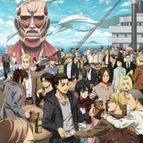 進撃の巨人 ワールドワイド・アフターパーティー フルカラーバスタオル(毛巾)※不設寄送《24年4月預定》 4550621030208