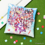ウマ娘 プリティーダービー スクエアクッション 熱血ハチャメチャ大感謝祭!(咕𠱸)※不設寄送《24年9月預定》 4550621136009