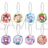 東方Project アクリルキーホルダーコレクション(全套8個入)※不設寄送《24年8月預定》 4550621164361