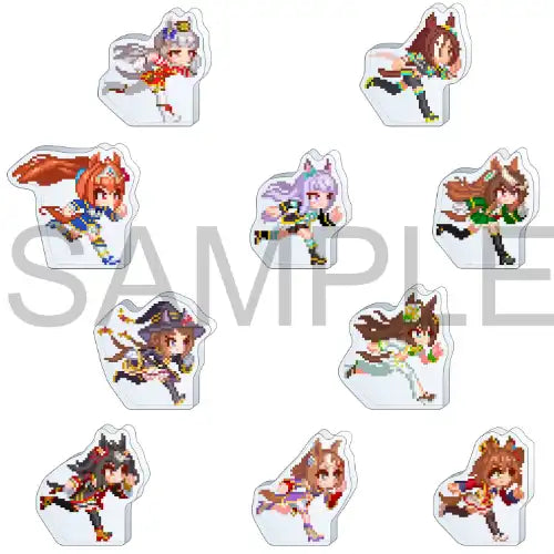 ウマ娘 プリティーダービー ころっとアクリルフィギュアコレクション 熱血ハチャメチャ大感謝祭! Vol.2(亞加力立牌)(全套10個入)※不設寄送《24年11月預定》 4550621199400